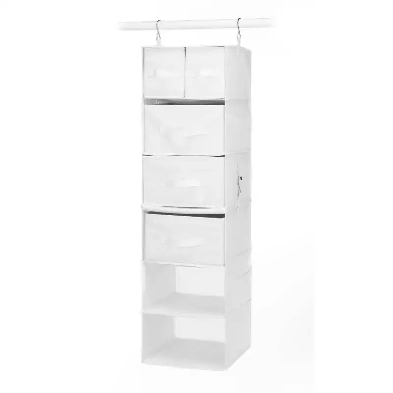 Whitmor Organizzatore Sospeso Multifunzione con Inserti per Cassetti 1pz Bianco