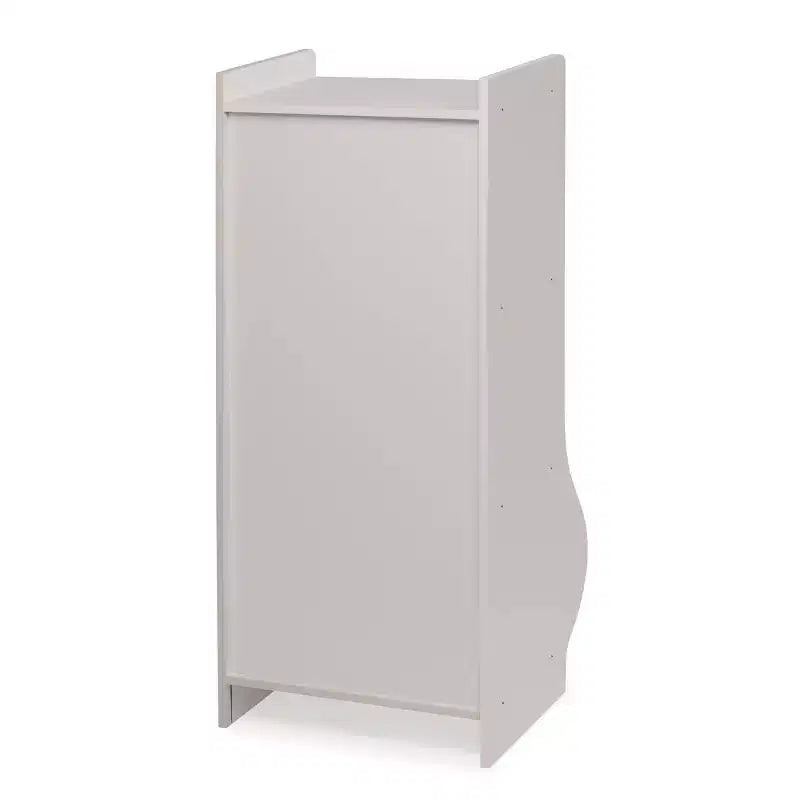Badger Basket Mobile Contenitore Verticale con Cesto Reversibile Bianco