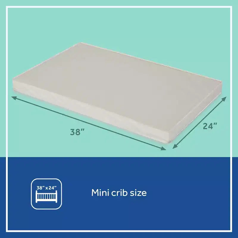 Materasso per culla antibatterico Sealy Mini - 38"x24"