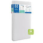 Sealy DuoBreathe Materasso in Schiuma a 2 Fasi per Culla 14.6cm - Bianco/Grigio: Impermeabile, Rivestimento in Rete Rimovibile, Lettino per Bambini Solido