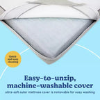 Materasso per culla e lettino Graco Basics 5" Mesh: Rigido, resistente all'acqua, in fibra, 3,4 kg