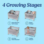 Graco Care Suite DLX Playard - Sky
