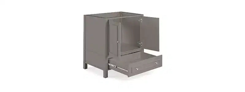 Mobile da 30" Williamsburg grigio - Alaterre Furniture