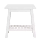 Panca Dorset con Contenitore Bianco - Alaterre Furniture: Rettangolare Imbottita, Struttura in Legno, Tessuto in Poliestere, Pulire a Spot