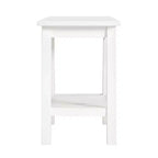 Panca Dorset con Contenitore Bianco - Alaterre Furniture: Rettangolare Imbottita, Struttura in Legno, Tessuto in Poliestere, Pulire a Spot