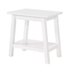 Panca Dorset con Contenitore Bianco - Alaterre Furniture: Rettangolare Imbottita, Struttura in Legno, Tessuto in Poliestere, Pulire a Spot