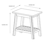Panca Dorset con Contenitore Bianco - Alaterre Furniture: Rettangolare Imbottita, Struttura in Legno, Tessuto in Poliestere, Pulire a Spot