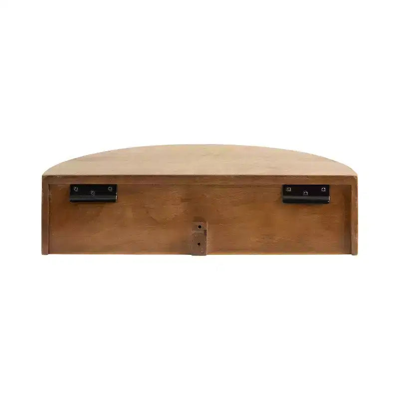 Mensola da parete in legno Reid di Kate & Laurel All Things Decor 50,8x27,9x15,2 cm Marrone noce