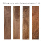 Mensola da parete in legno Reid di Kate & Laurel All Things Decor 50,8x27,9x15,2 cm Marrone noce