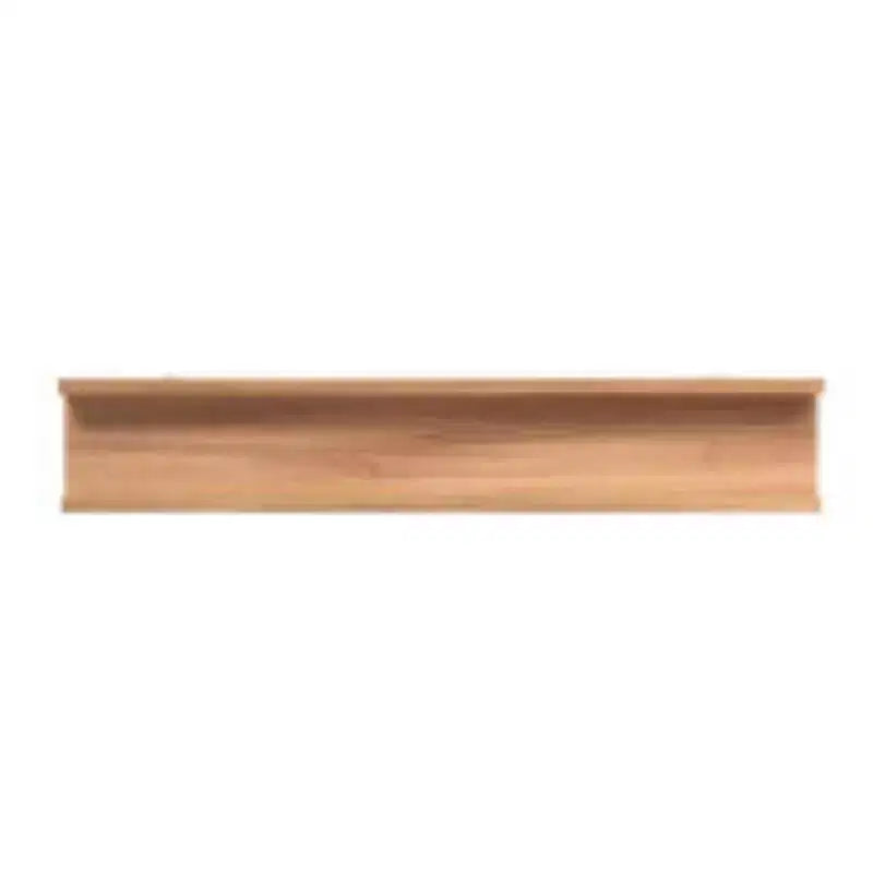 Kiera Grace 23"x4" Wall Shelf Brown: MDF Floating Storage