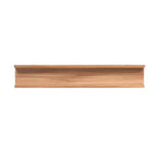 Kiera Grace 23"x4" Mensola a Muro Marrone: Scaffale Galleggiante in MDF