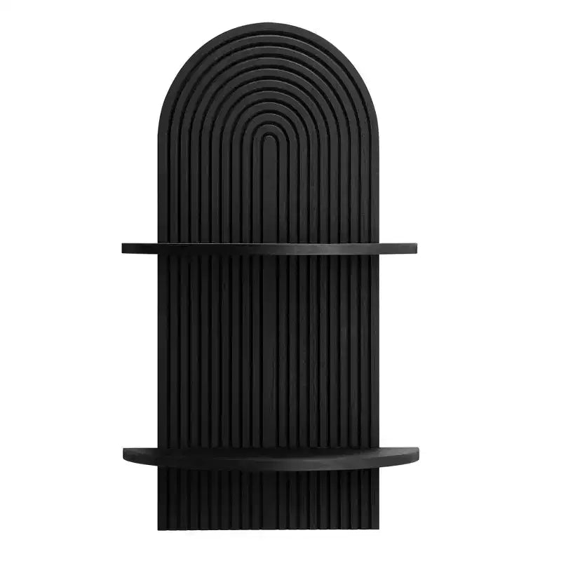 American Art Decor Mensole da parete Lunar Ledges, nere