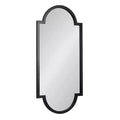 Kate & Laurel All Things Decor 20"X42" Jovie Decorative Wall Mirror Black