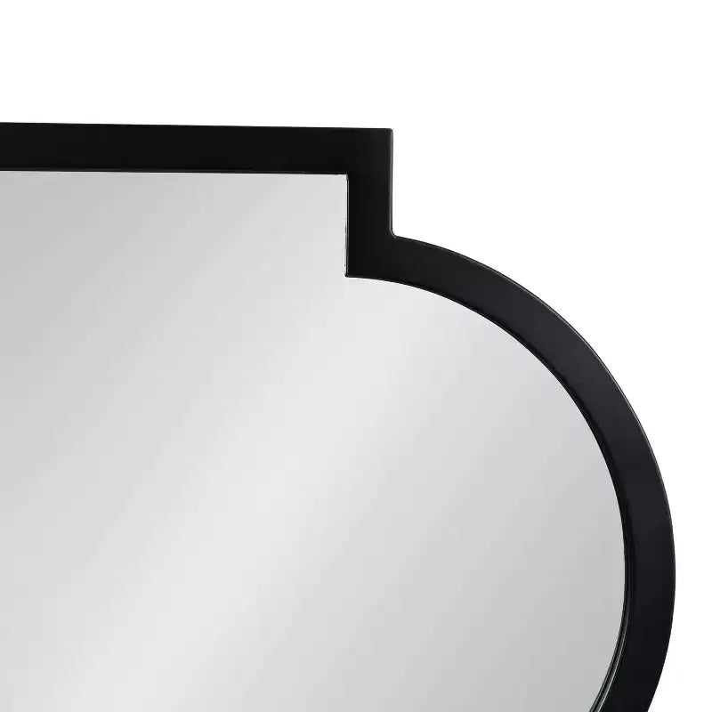 Kate & Laurel All Things Decor Specchio Decorativo da Parete Jovie Nero 20"X42"