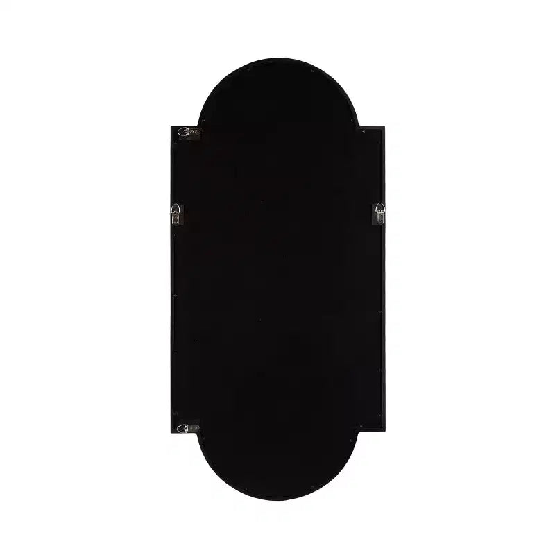 Kate & Laurel All Things Decor Specchio Decorativo da Parete Jovie Nero 20"X42"
