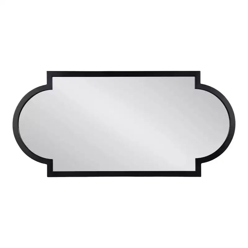 Kate & Laurel All Things Decor Specchio Decorativo da Parete Jovie Nero 20"X42"