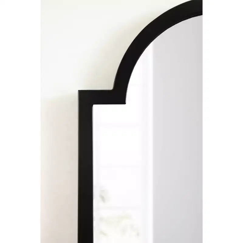 Kate & Laurel All Things Decor Specchio Decorativo da Parete Jovie Nero 20"X42"