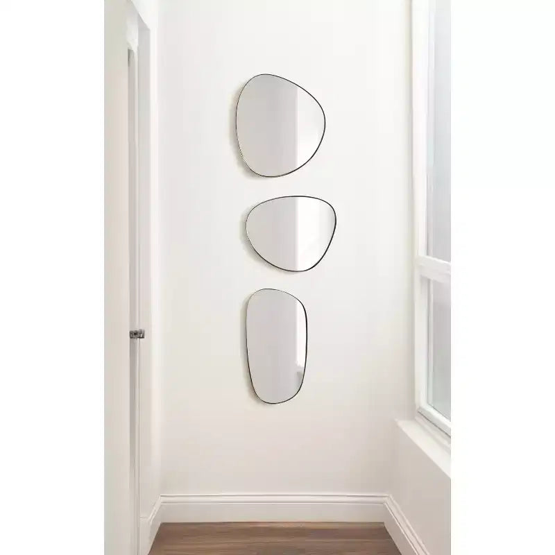 Kate & Laurel All Things Decor (Set di 3) Specchi Rollo in metallo dorato
