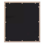 Specchio da parete superiore smussato con cornice in metallo Howard Elliott 38"x34"