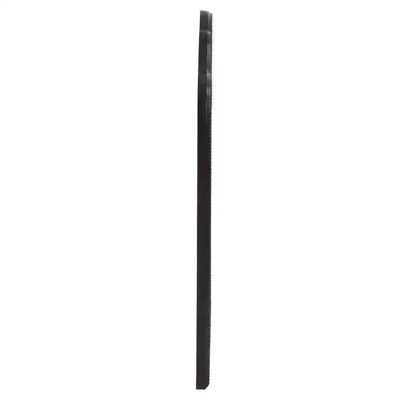 Howard Elliott 51"x34" Specchio Arco Windsor Nero Opaco: Elegante Cornice in Poliuretano, Nessun Montaggio, Montaggio a Parete
