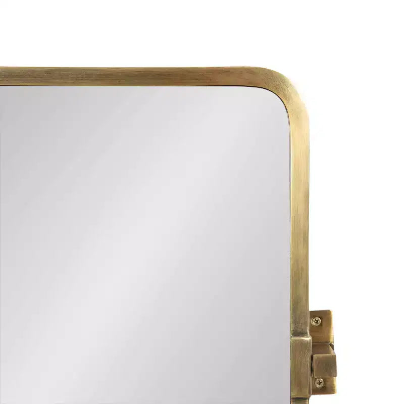 Kate & Laurel All Things Decor Specchio da parete girevole Elijah 20"x32", oro