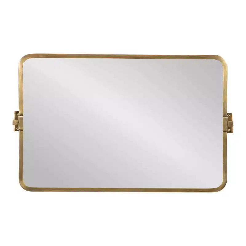 Kate & Laurel All Things Decor Specchio da parete girevole Elijah 20"x32", oro