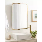 Kate & Laurel All Things Decor Specchio da parete girevole Elijah 20"x32", oro