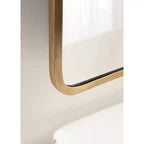Kate & Laurel All Things Decor Specchio da parete girevole Elijah 20"x32", oro