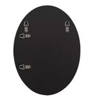Specchio da parete ovale smussato Howard Elliott 40x30 cm con cornice a specchio e accenti opalini: Arredamento moderno, cornice in legno, montaggio a parete, nessun assemblaggio richiesto