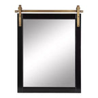 Specchio da Parete Decorativo Skylan 24"x31" Nero - Kate & Laurel All Things Decor: Stile Moderno Fattoria, Forma Rettangolare, Montaggio a Parete