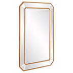 Specchio da parete rettangolare Howard Elliott Leopold 36"x24"