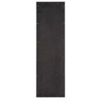 Specchio da parete Howard Elliott Cantera 48"x14": Stile moderno, cornice in ferro, montaggio a parete