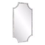 Specchio da parete rettangolare Howard Elliott 36"x20" con cornice in marmo bianco