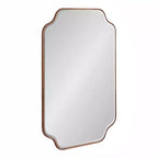 Kate & Laurel All Things Decor Specchio da parete con cornice Plumley 24"x36" Bronzo