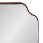 Kate & Laurel All Things Decor Specchio da parete con cornice Plumley 24"x36" Bronzo