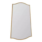 Specchio decorativo con cornice Kate & Laurel All Things Decor, 56x91 cm, affusolato Sedelle, color oro