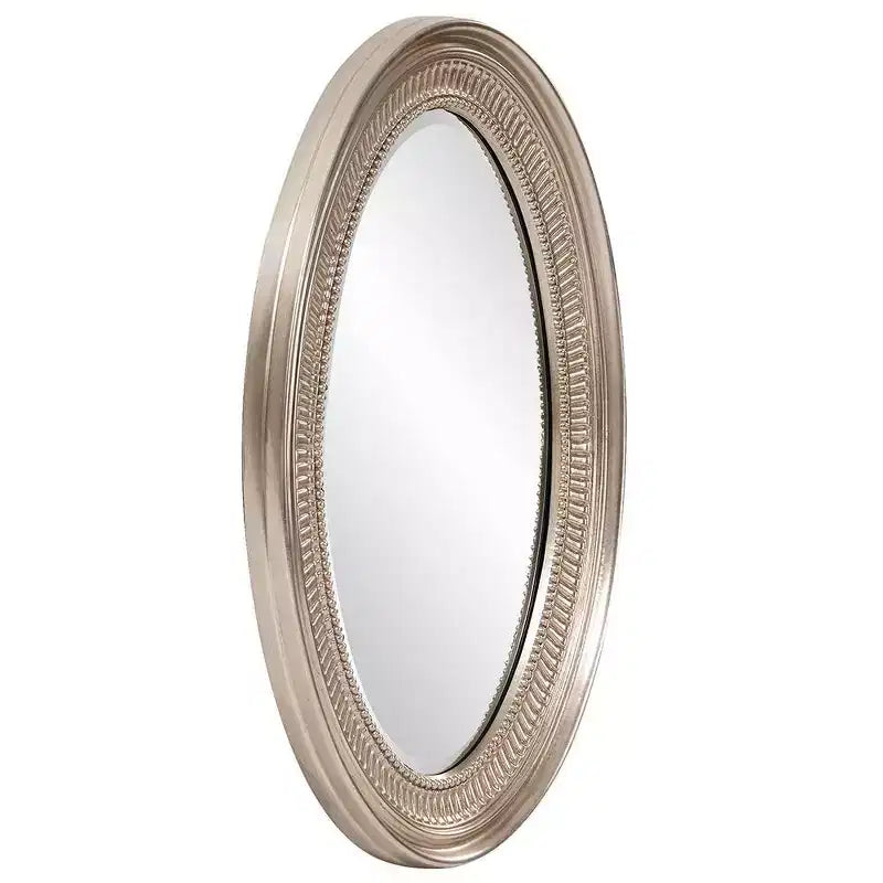 Howard Elliott Specchio da parete rettangolare Clarke con cornice in ferro da 42,5"x30,5": stile moderno, nessun assemblaggio, montaggio a parete