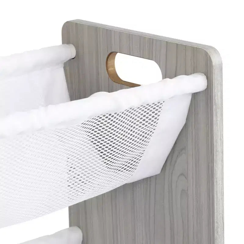 Organizzatore per animali di peluche per bambini Humble Crew Slate grigio: struttura in MDF, 3 ripiani, 4 ripiani a contenitore, 81,3 cm A x 106,7 cm L x 27,9 cm P