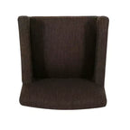 Sgabelli da bancone Christopher Knight Home Chaparral in tessuto contemporaneo con struttura in legno, altezza 66 cm (set da 2)