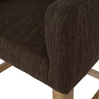 Sgabelli da bancone Christopher Knight Home Chaparral in tessuto contemporaneo con struttura in legno, altezza 66 cm (set da 2)