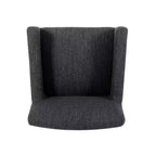 Sgabelli da bancone Christopher Knight Home Chaparral in tessuto contemporaneo con struttura in legno, altezza 66 cm (set da 2)