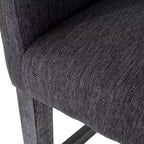 Sgabelli da bancone Christopher Knight Home Chaparral in tessuto contemporaneo con struttura in legno, altezza 66 cm (set da 2)