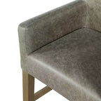 Sgabelli da bancone Christopher Knight Home Chaparral in tessuto contemporaneo con struttura in legno, altezza 66 cm (set da 2)