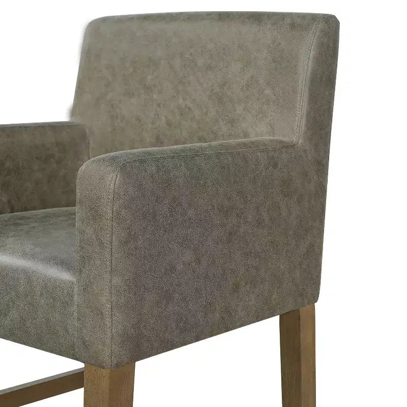 Sgabelli da bancone Christopher Knight Home Chaparral in tessuto contemporaneo con struttura in legno, altezza 66 cm (set da 2)