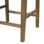 Sgabelli da bancone Christopher Knight Home Chaparral in tessuto contemporaneo con struttura in legno, altezza 66 cm (set da 2)