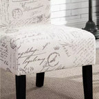 Poltrona moderna senza braccioli in tessuto Capa di Roundhill Furniture