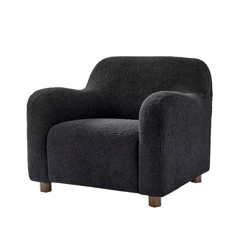 Klaudius 35 Wide Boucle Upholstered Armchair | HULALA HOME