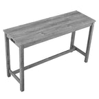 AndMakers Tavolo da pranzo in legno con quattro gambe da 150 cm L, 3 posti a sedere