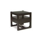 Signature Design by Ashley Breckington Tavolino Laterale Contemporaneo con Cassetti Contenitori, Marrone Scuro