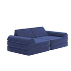 Divano modulare da gioco per bambini Flash Furniture Marlowe con 6 pezzi di divano componibile in morbida schiuma